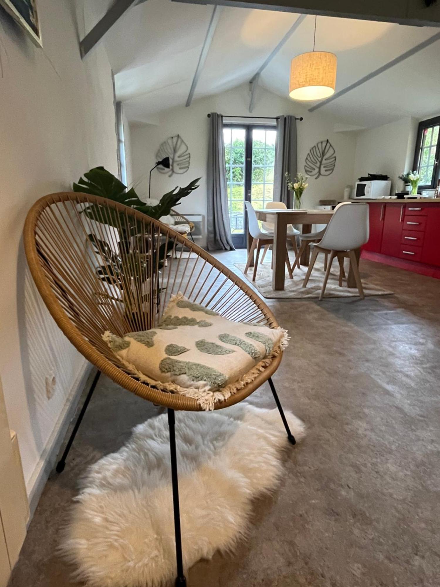 Cottage Entier 4 Pers - Cosy Atmosphere En Bord De Mer - 60 M2 Saint-Léonard Exterior foto